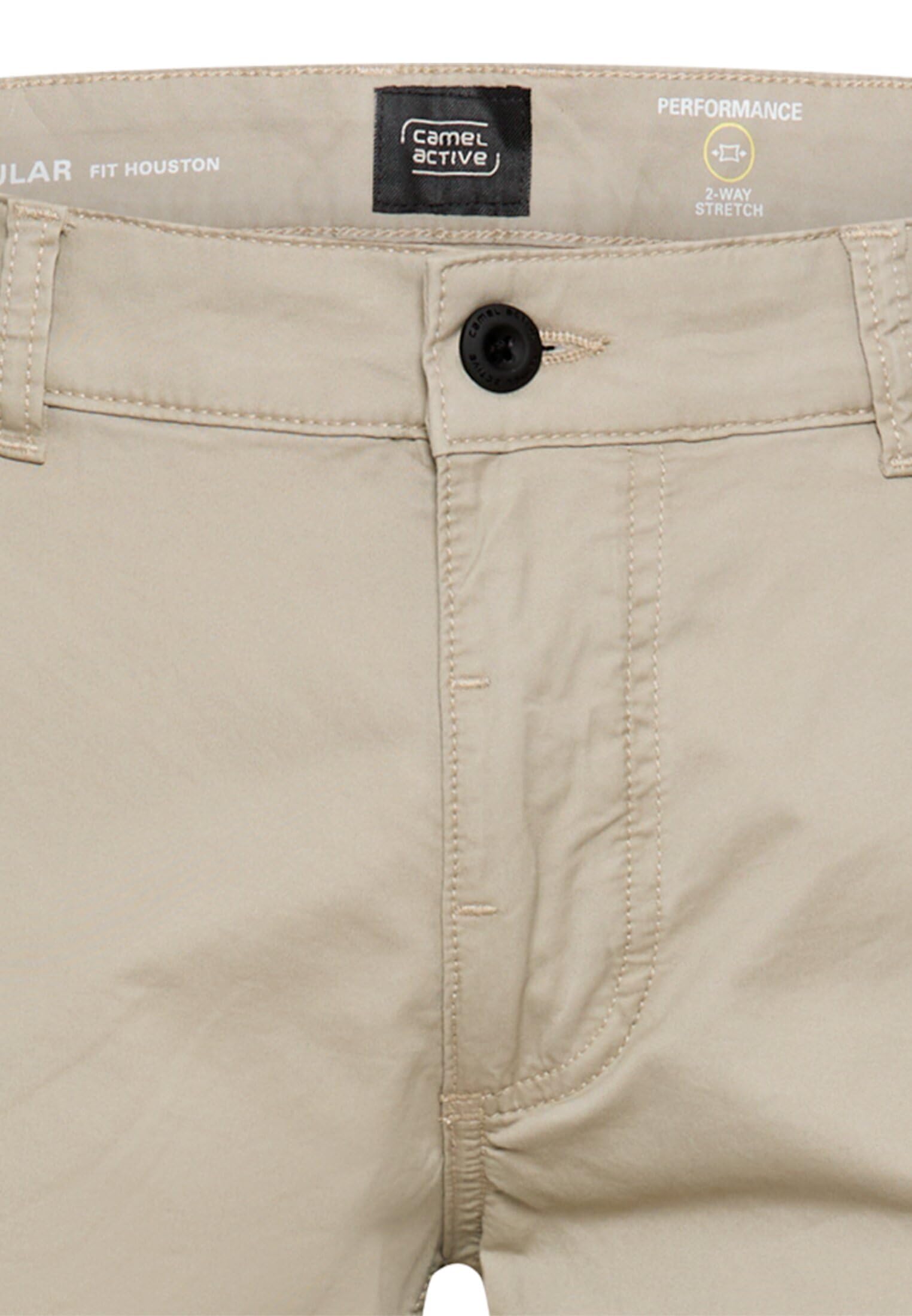 camel active Herren Bermuda Shorts | Bermuda Shorts aus Baumwolle mit Reißverschluss und praktischen Staumöglichkeiten für Freizeit und Alltag
