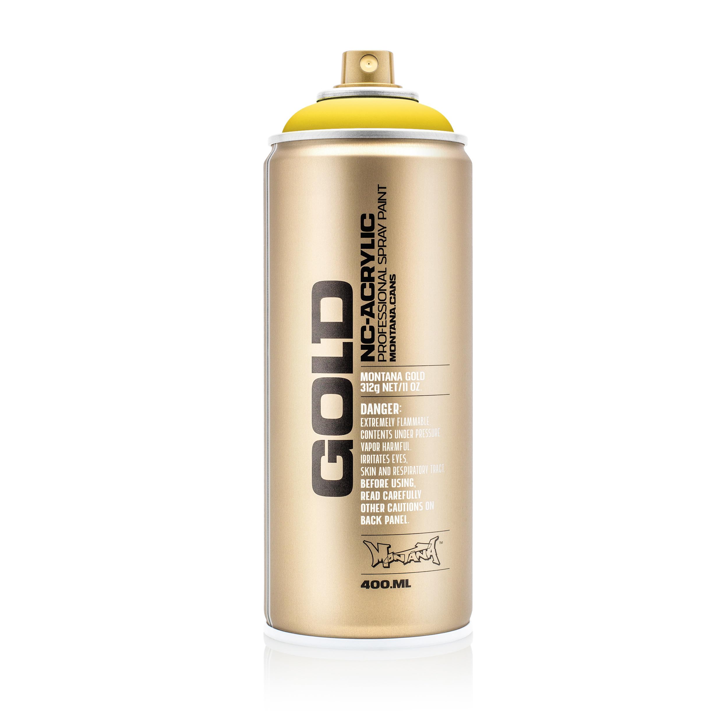 Montana Cans 283925 Spray Citrus Gold GLD400 1020, 400 ml