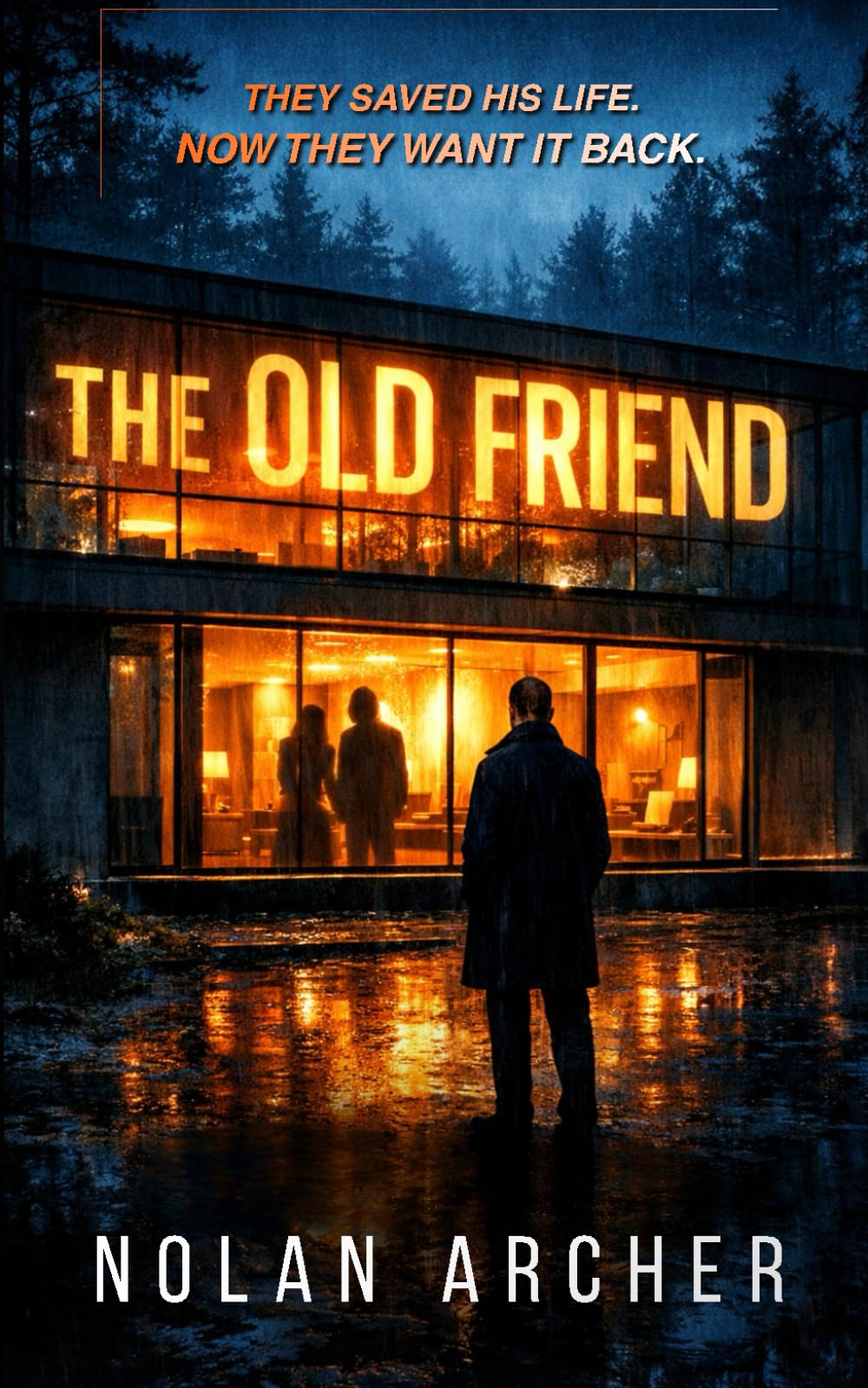 THE OLD FRIEND: A Gripping Psychological Thriller of Paranoia and Betrayal (The Shadowed Suburbs Series)