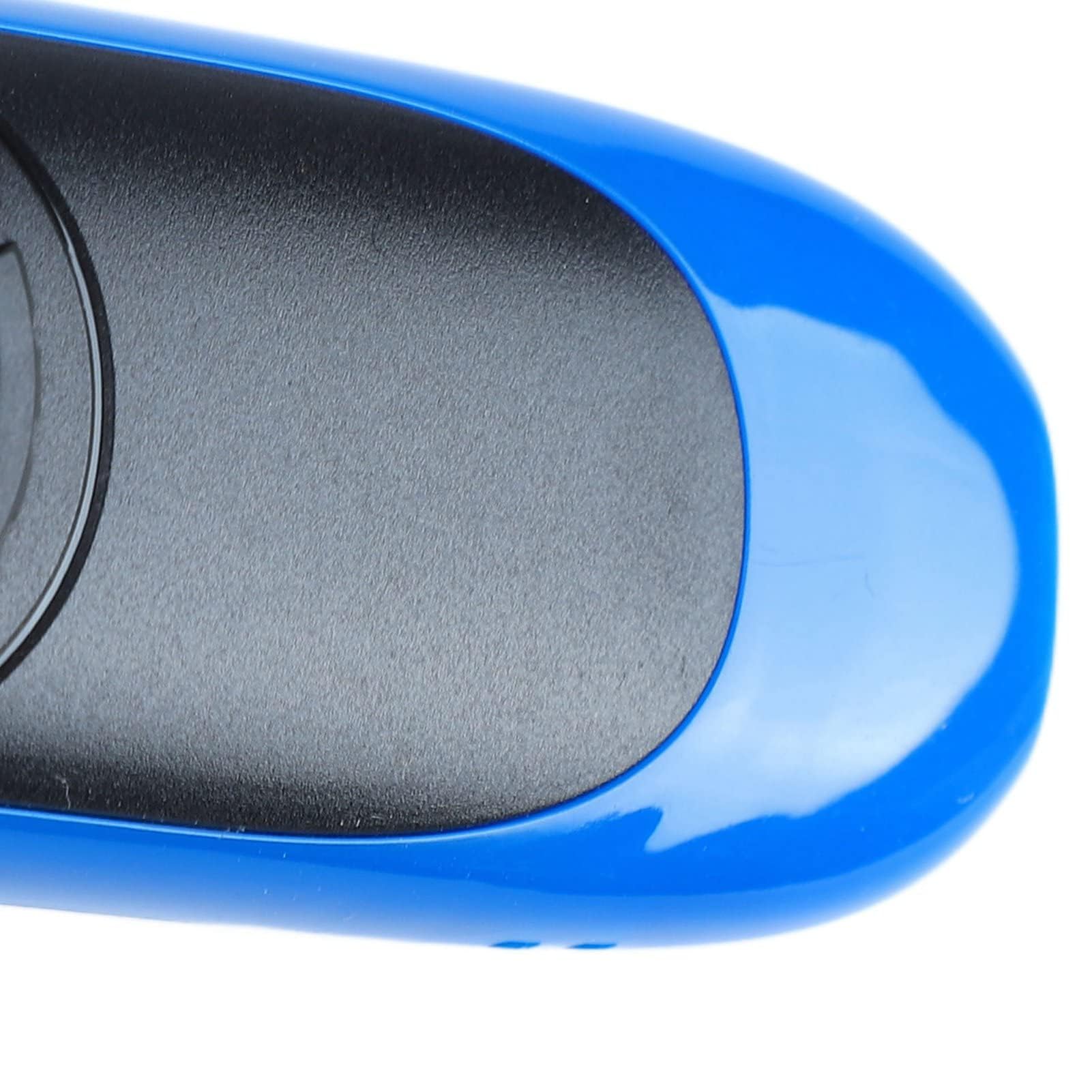 Kazoo Eléctrico de 11 Cm, Juego de Kazoo Portátil de Aleación de Aluminio y Resina Profesional con Pastilla de Membrana Grabadora para Rendimiento (Azul)