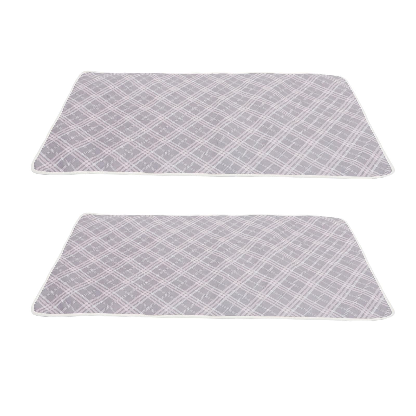 Tapis cochon d'Inde absorbant x2 | Lot de tapis lavables et réutilisables pour cage et habitat