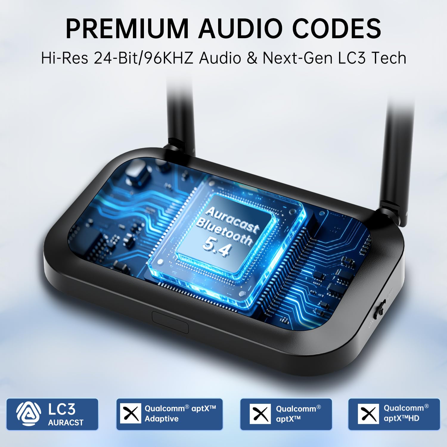 Auracast - Trasmettitore TV Bluetooth per dispositivi audio assistenti