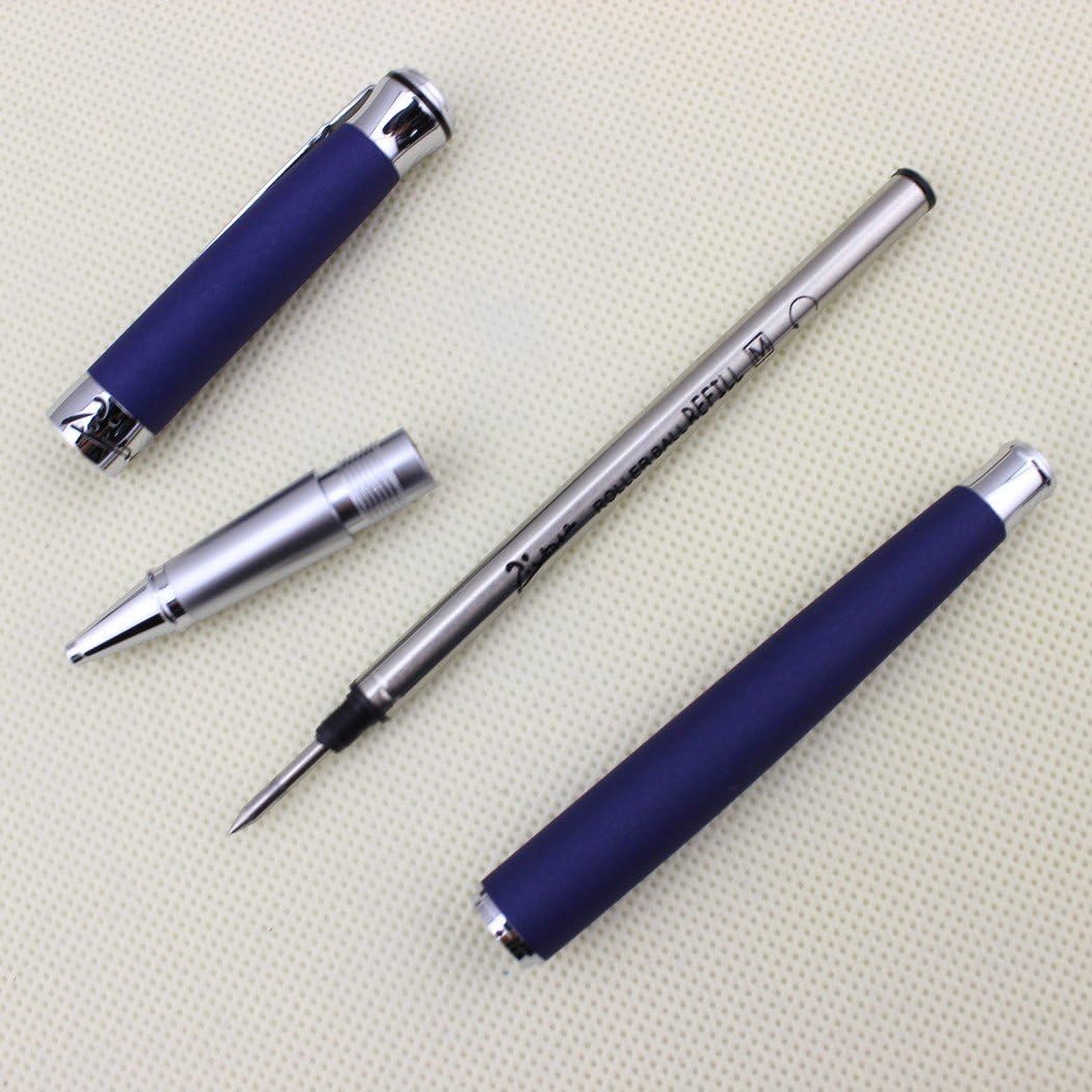 Gullor Excellent Picasso Rollerball Pen 903 Purple and Silver Clip Pen Nice Gift Pen