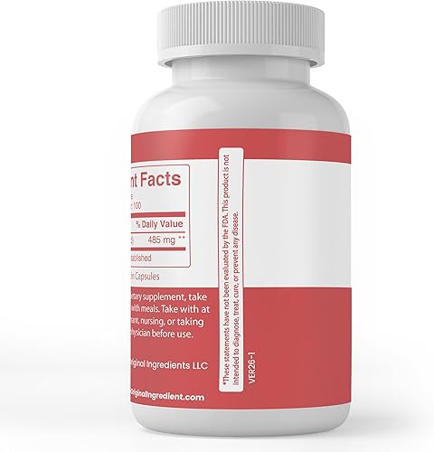 Miniatura 3 de Extracto de semilla de pomelo de ingredientes originales puros (100 cápsulas) siempre puro, sin aditivos ni rellenos, verificado por laboratorio