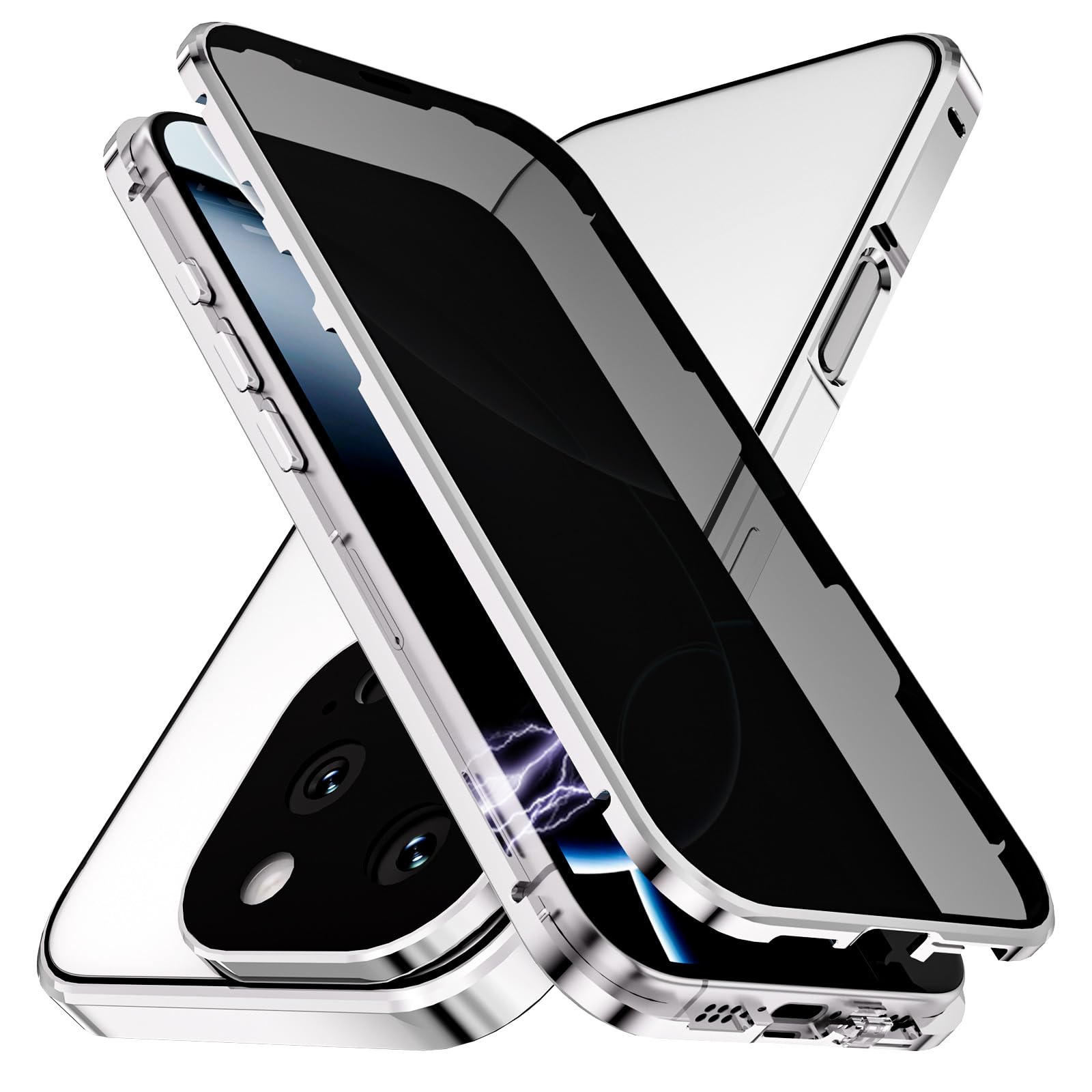 Coque anti peeping iPhone 16 Pro pour protéger votre écran des regards - 8