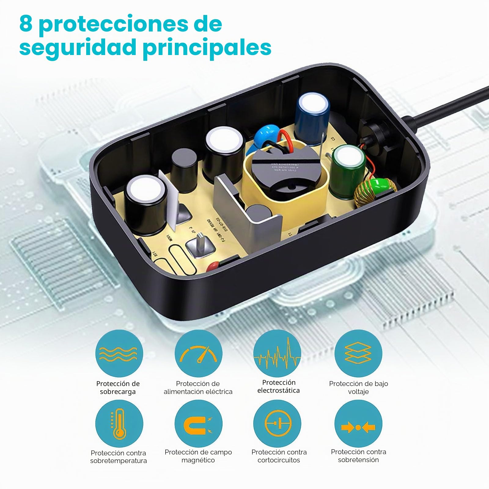 Cargador 6V para niños conducción eléctrica 800 mA alimentación Universal Motocicleta Coche Eléctrico para SUV ATV conducción eléctrica Juguetes Electric Ride-On Accesorios Conector 5,5 mm * 2,1 mm