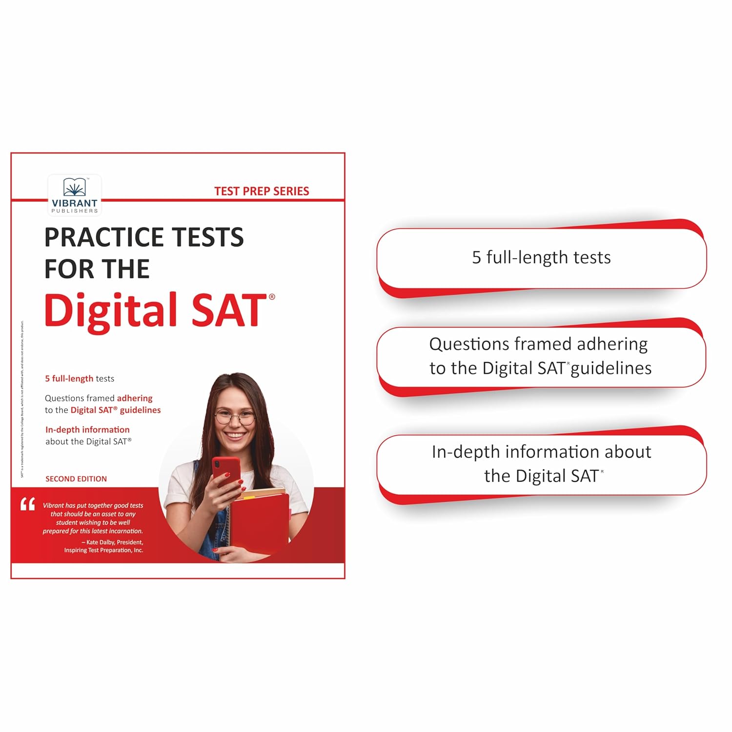 Practice Tests for the Digital SAT (Test Prep Series)