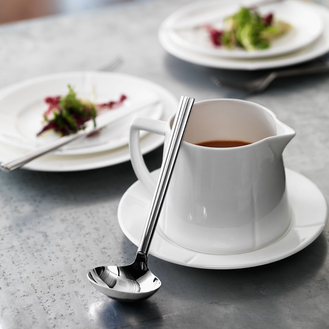 Rosendahl Saucenkännchen 70 cl Grand Cru klassisches Design Funktional, Weiss