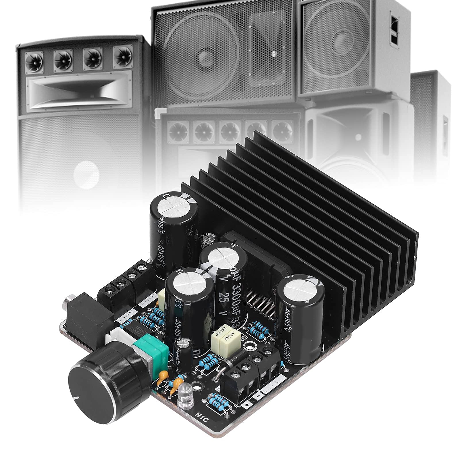 DC 9V-18V Carte D'amplificateur de Puissance de Canal 120W Module D'amplificateur Audio Basse Accessoire Électrique TDA7850 2.1