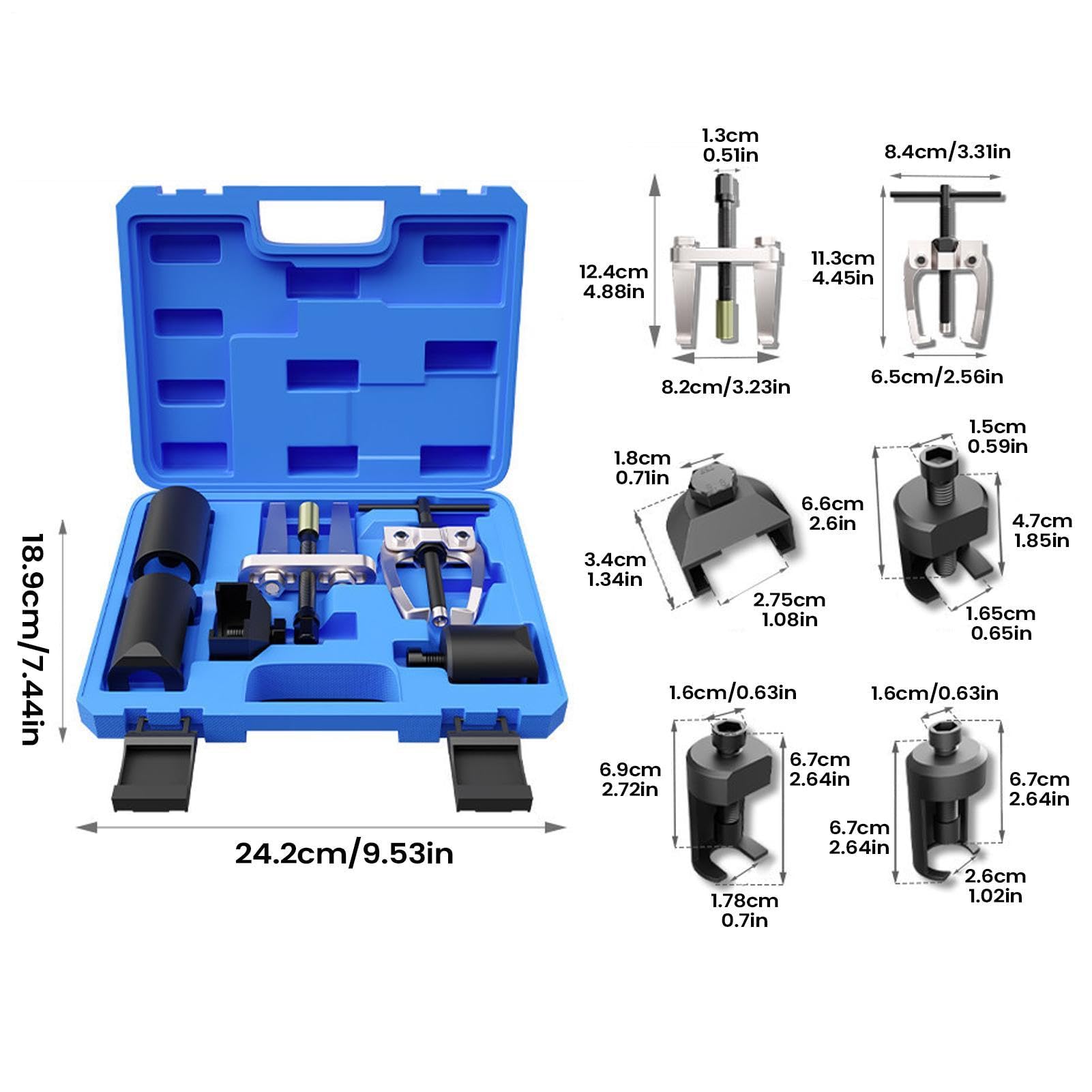 Extractor de Brazo de Limpiaparabrisas 6 Piezas Accesorios de Coche de Alta