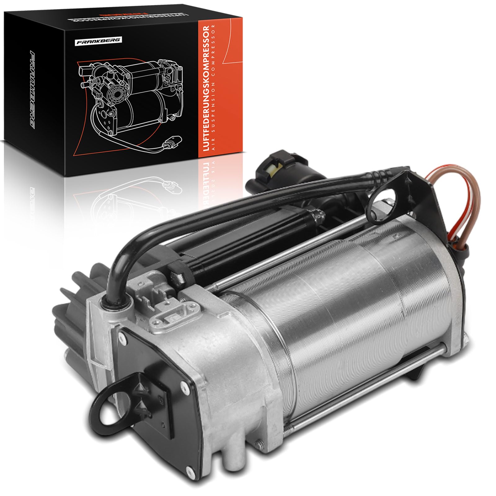 Frankberg Luftfederung Kompressor Niveauregulierung Kompatibel mit CLS C219 2004-2011 E-Klasse W211 2002-2008 E-Klasse W212 2009-2016 S-Klasse W220 1998-2005 Replace# 2203200104