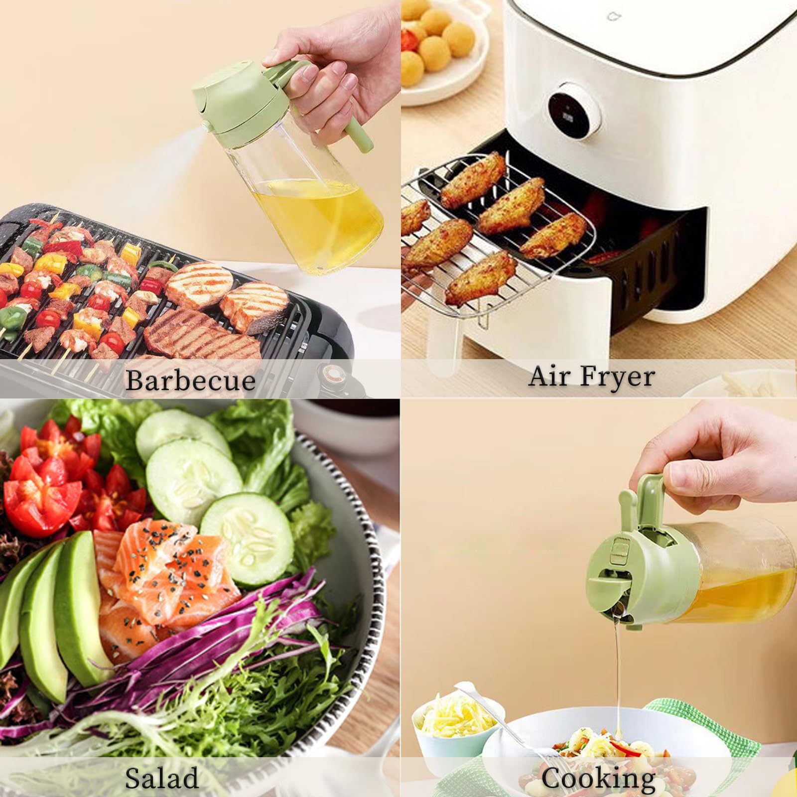 Vaporisateur Huile Spray Huile - Pulvérisateur D'huile D'olive Pour La