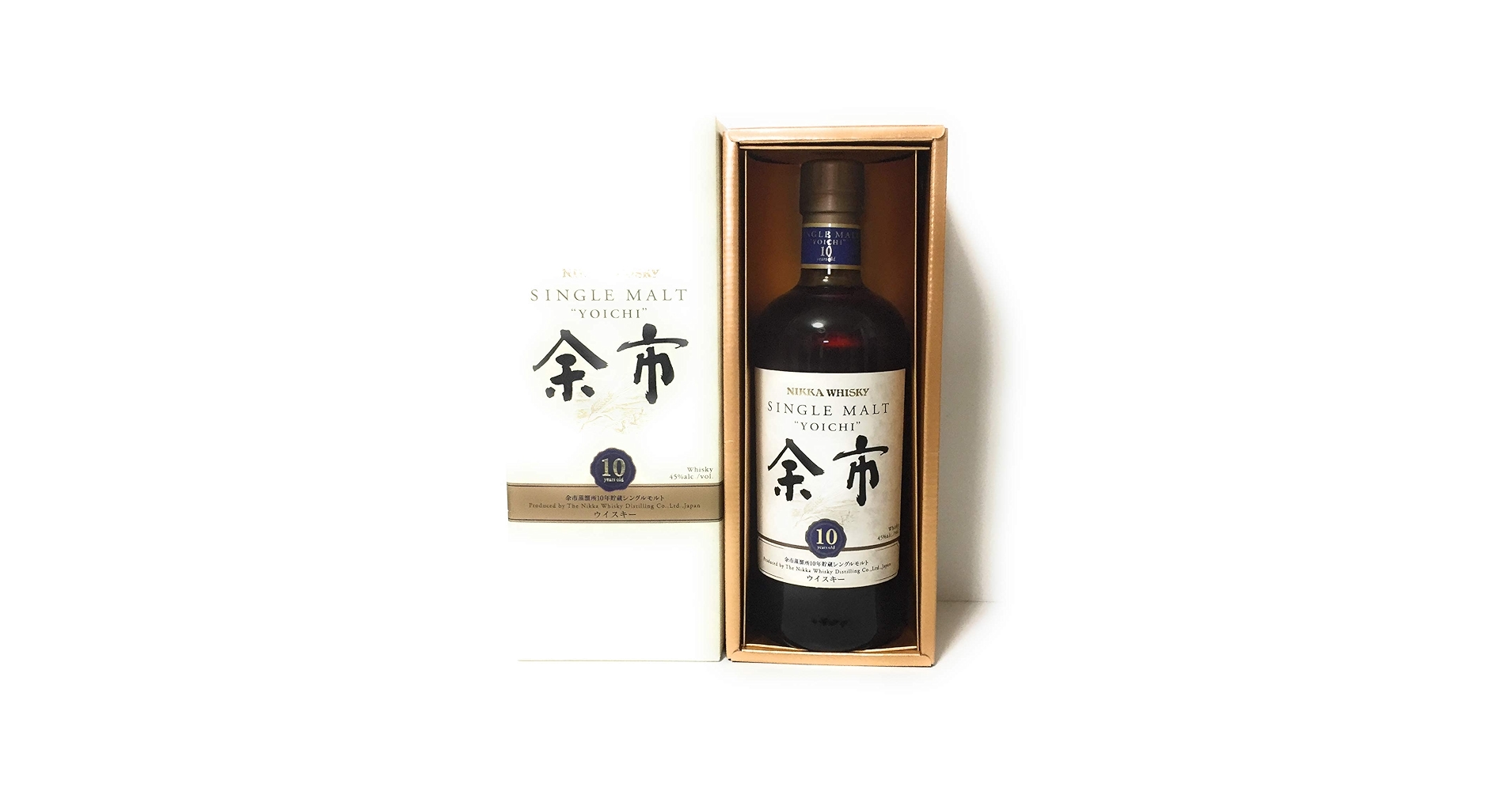 ニッカウヰスキー - 余市10年　4本セット Amazon.co.jp: NIKKA 余市10年ギフトボックス入り YO-10Y