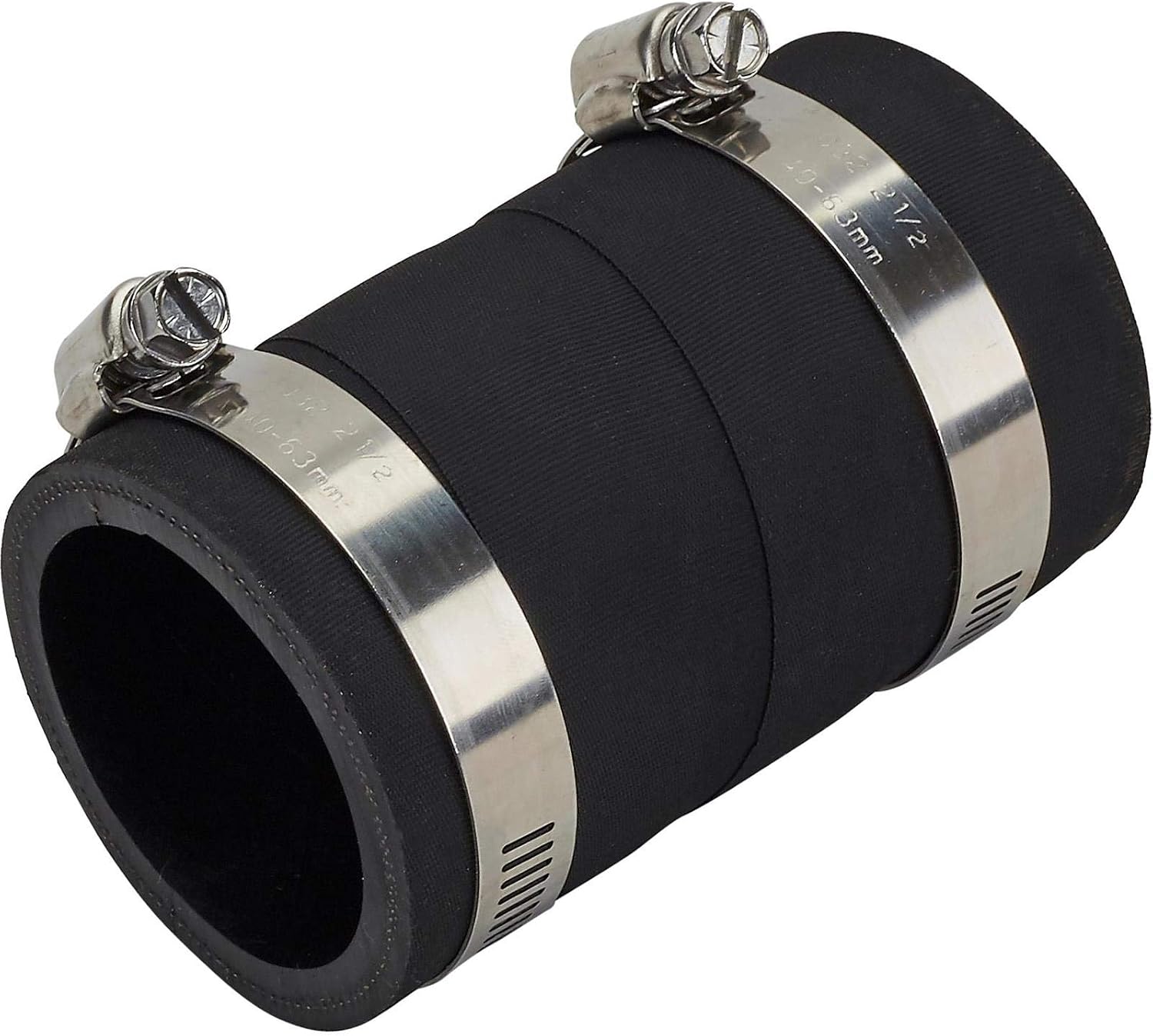 Fuel Filler Hose Kits, 2 Inch I.D., 8 Inch Length, Ideal for Fuel Filling Applications, Includes Two Hose Clamps, Can be Combined with Fuel Filler Necks, Durable and Customizable Length