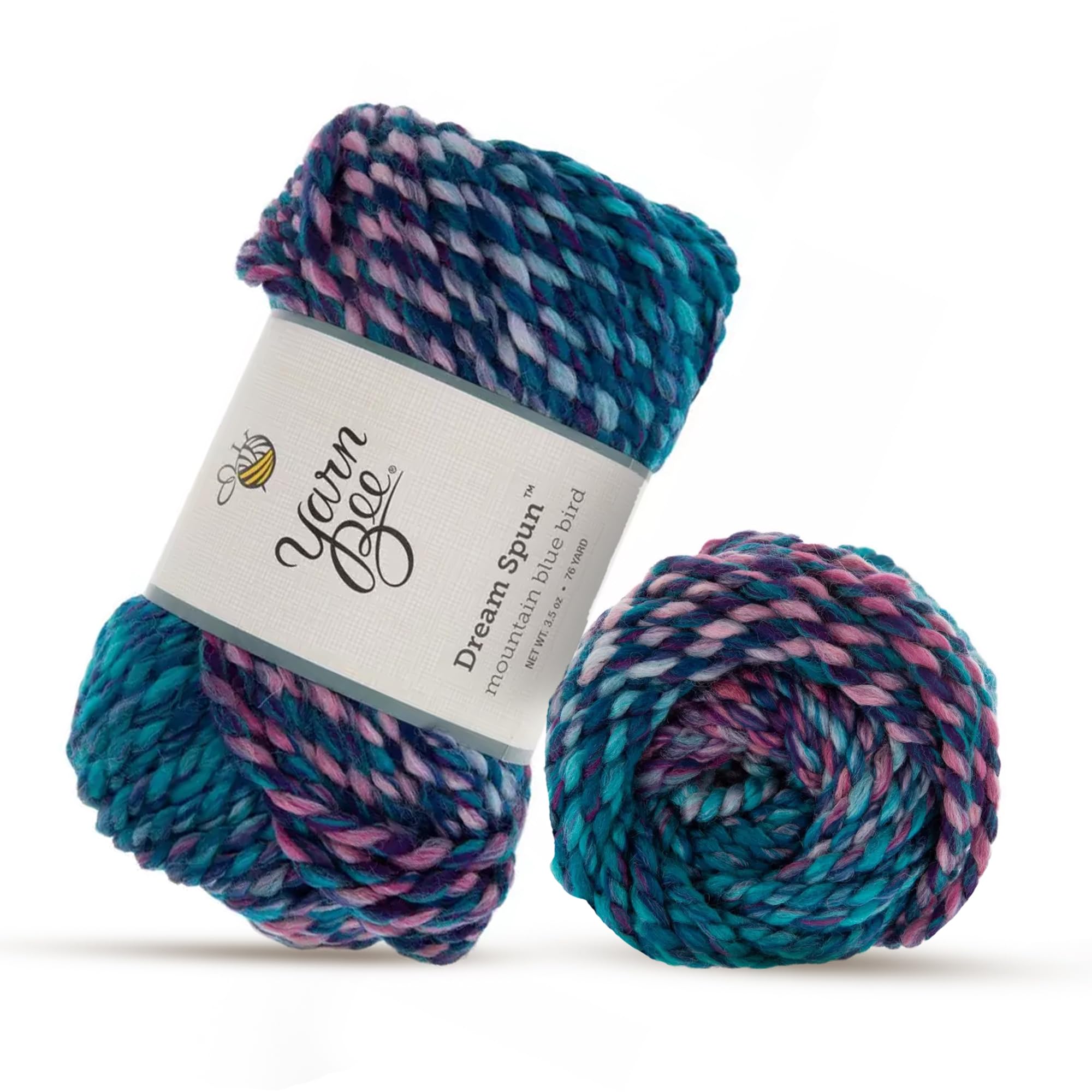 Amazon.com: Bee Bulky Yarn for Crocheting & Knitting Soft Yarn