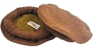 Afghani Handmade Hat Chitrali Pakol Cap Peshawari Gift 100% Wool