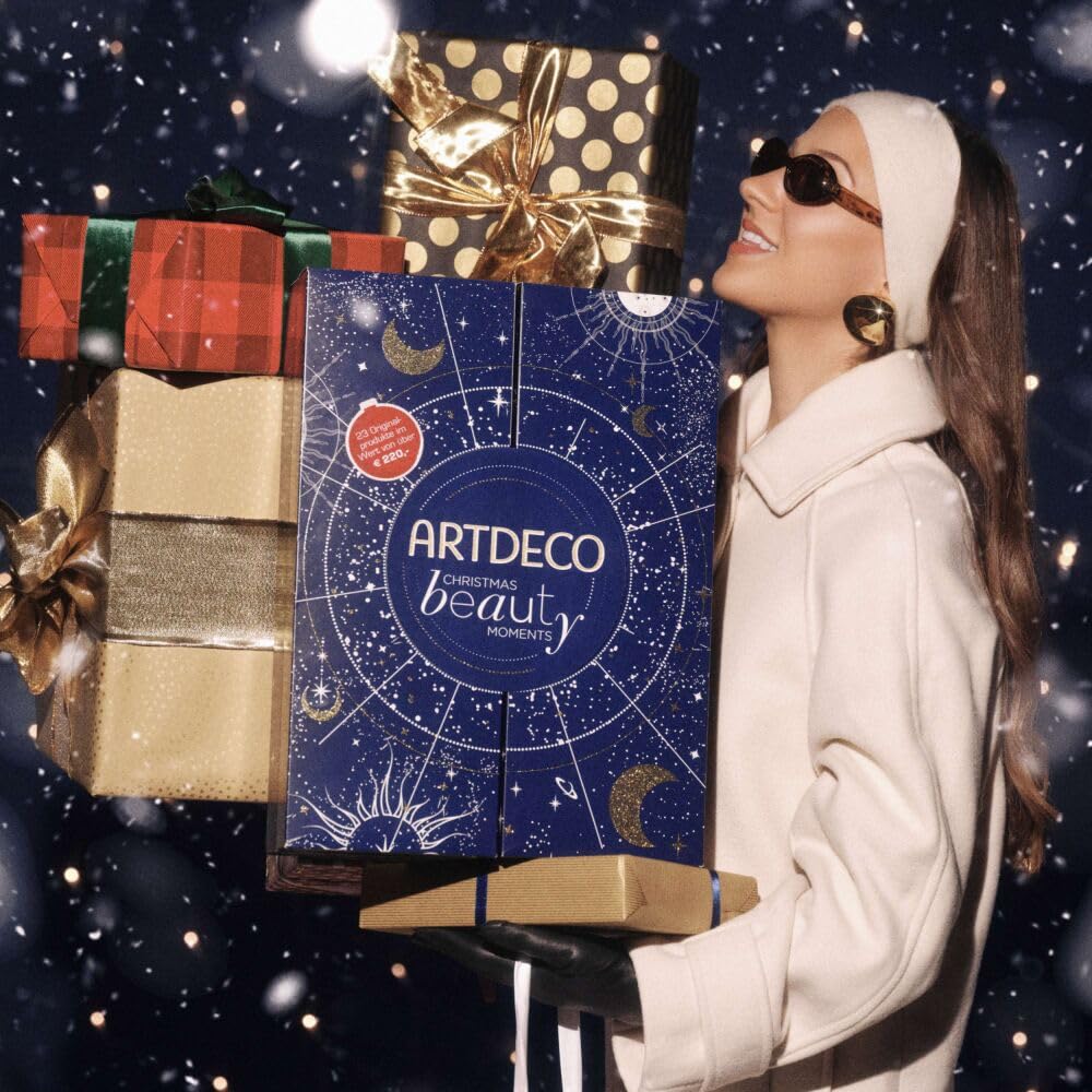 ARTDECO Adventskalender 2025 – Hochwertiger Kosmetik Beauty Kalender mit 24 Make-up-Überraschungen als ideale Geschenkidee für Frauen - 1 Stück