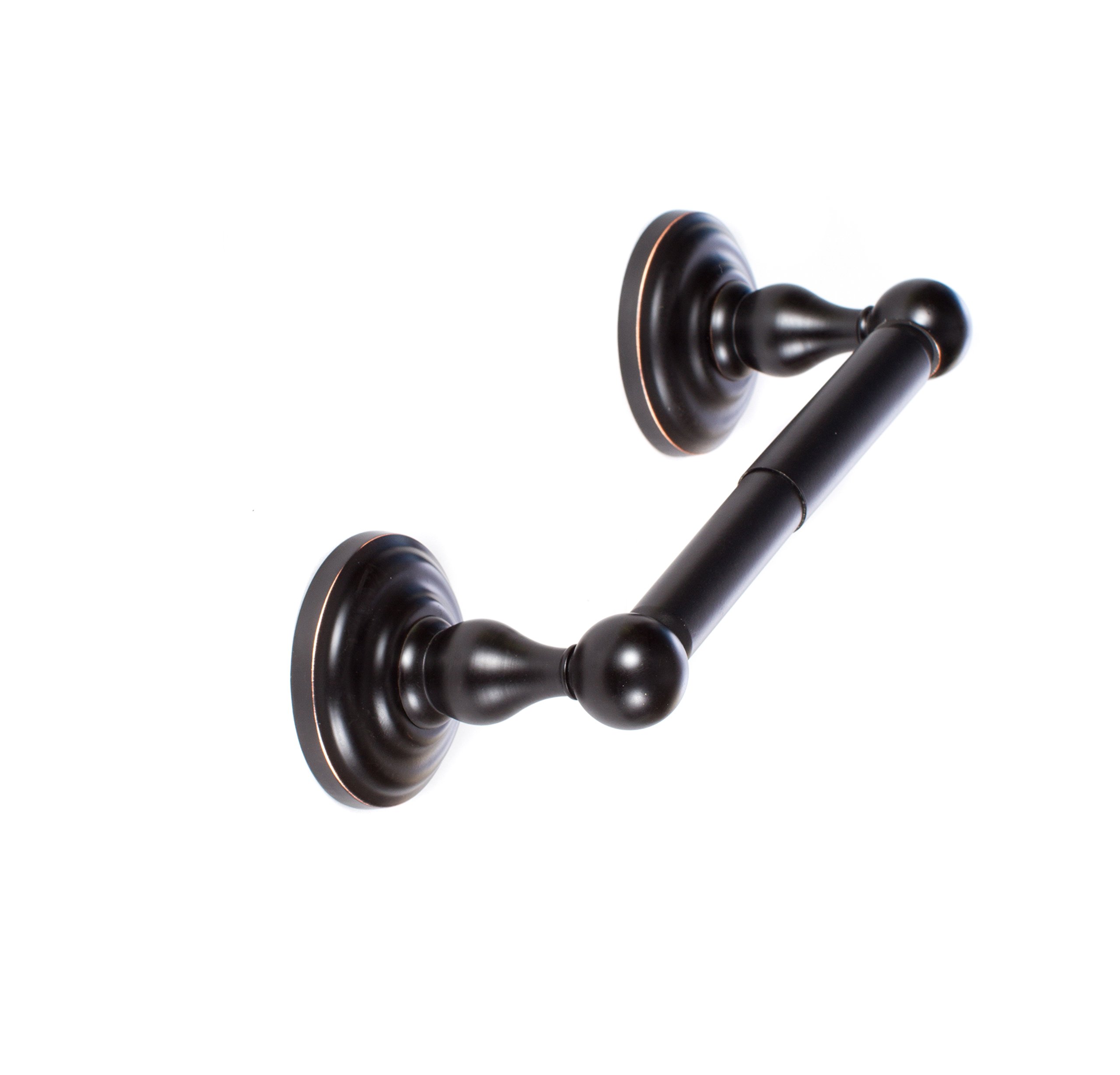 Sure-Loc Hardware BL-PH2 11P Boulder Two-Post Paper Holder, Vintage Bronze