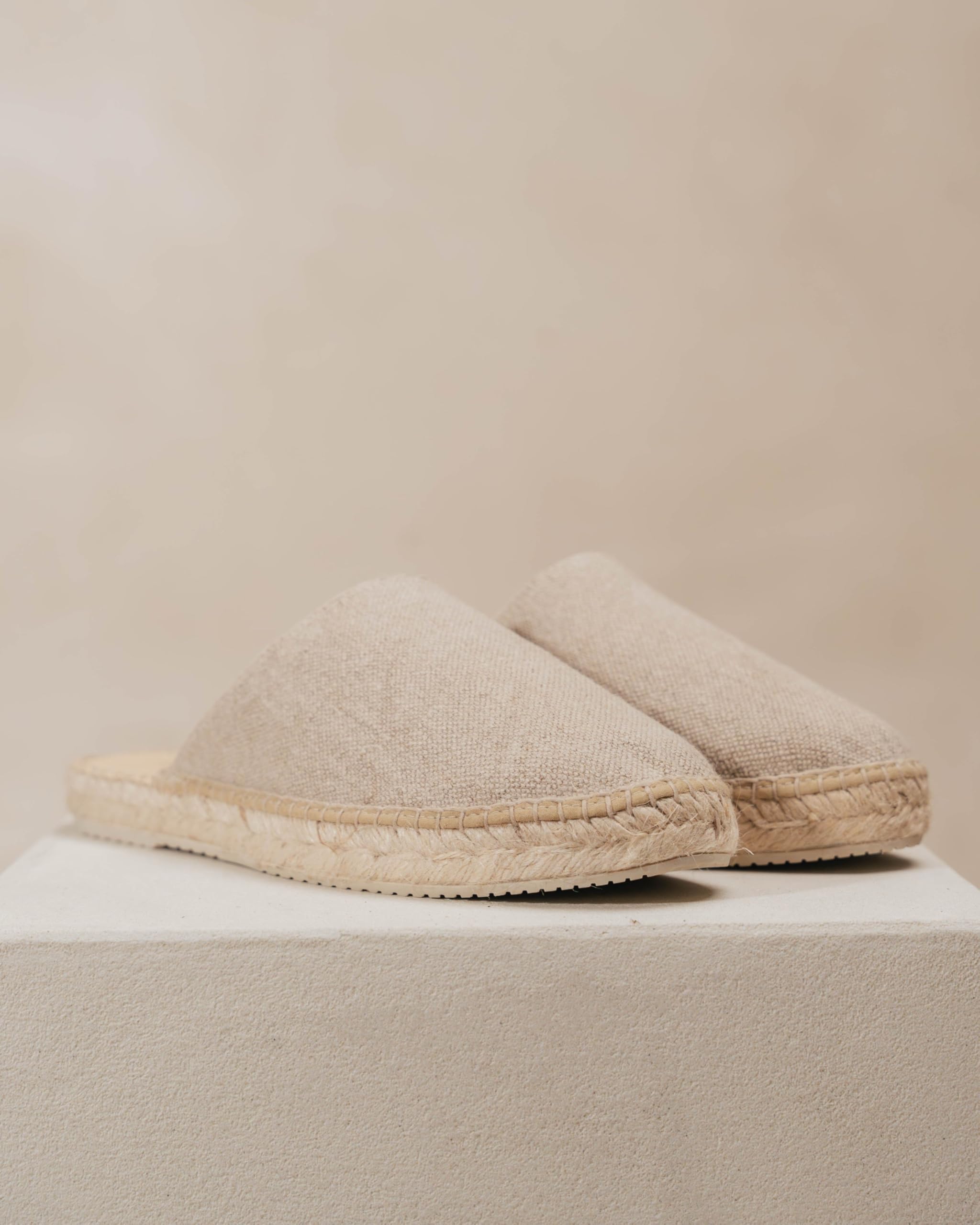 Bayona Ibiza — Mule Espadrille Homme Coton, Cousue Main en Espagne