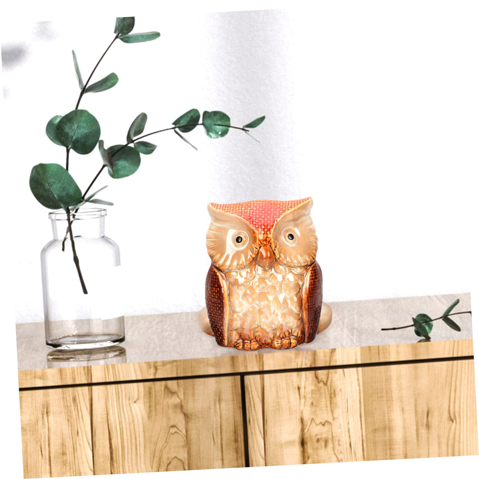 Lurrose Portarotolo Di Carta Velina in Ceramica Forma Di Supporto Portarotolo Per Tovaglioli Carta Per Scrivania Cucina