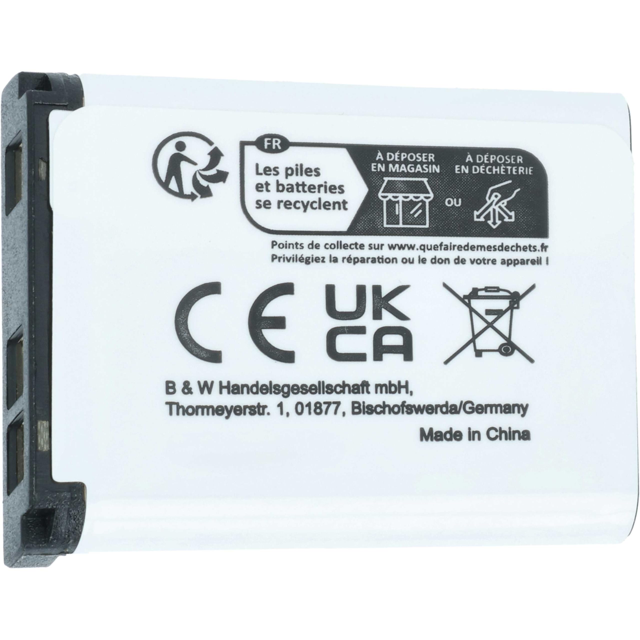2 x akumulator zamienny do Fuji/Fujifilm NP-45, NP-45A do aparatu (700 mAh, 3,7 V, litowo-jonowy)