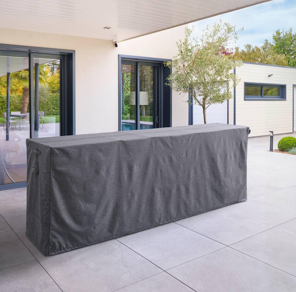 Housse Hespéride Bamboo 60x320 haut de gamme contre la pluie et les UV du soleil