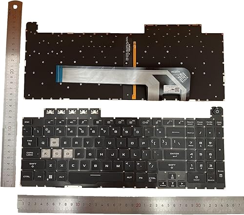 Miniatura 2 de Teclado retroiluminado colorido para portátil ASUS TUF Gaming F15 FA506 FX506 FX506 FX506U FX506II FX506IH FX506LI FA506Q FX506L FA506U F17 FX706