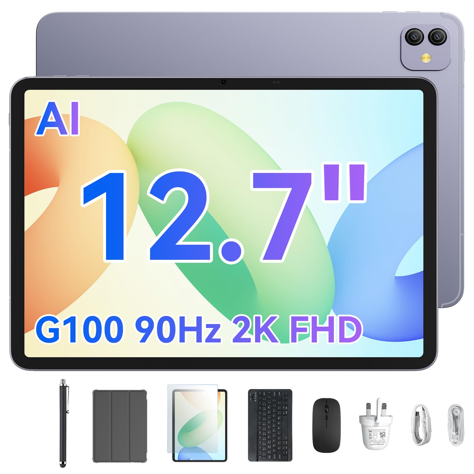 14 Inch Tablet LINROM 3K Tablet 13 Inch & Android 15, 36GB RAM, 512GB ...