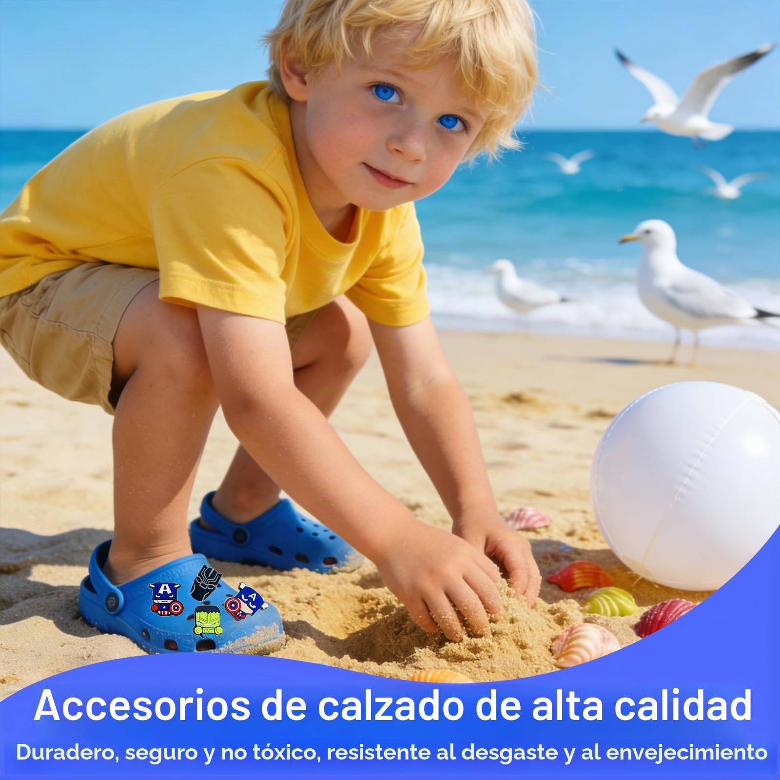 DabbOo 31 Piezas Adornos para Zapatos Kawaii Decorativo DIY Clog Pulseras Bolsos