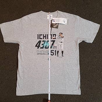 イチロー 日米4000本安打記念Tシャツ:マジェスティック〈L〉他 イチロー 日米4000本安打記念Tシャツ:マジェスティック〈L〉他