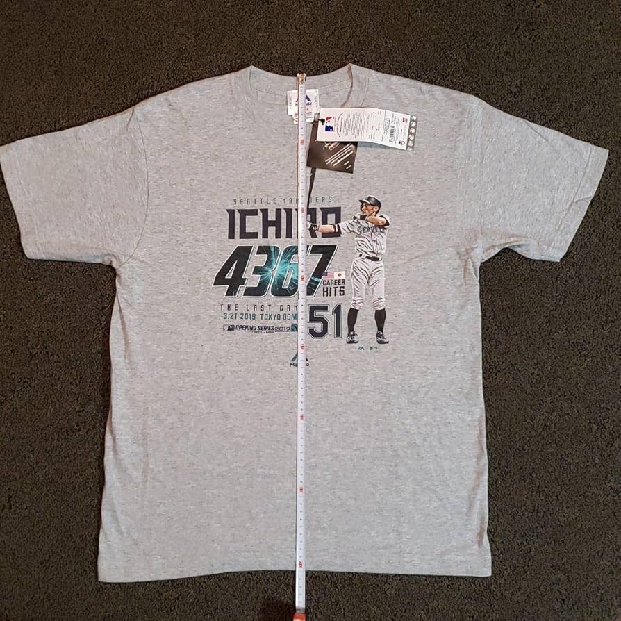 マジェスティック イチロー Tシャツ Amazon.co.jp: イチロー マジェスティックMajestic 日米4367安打