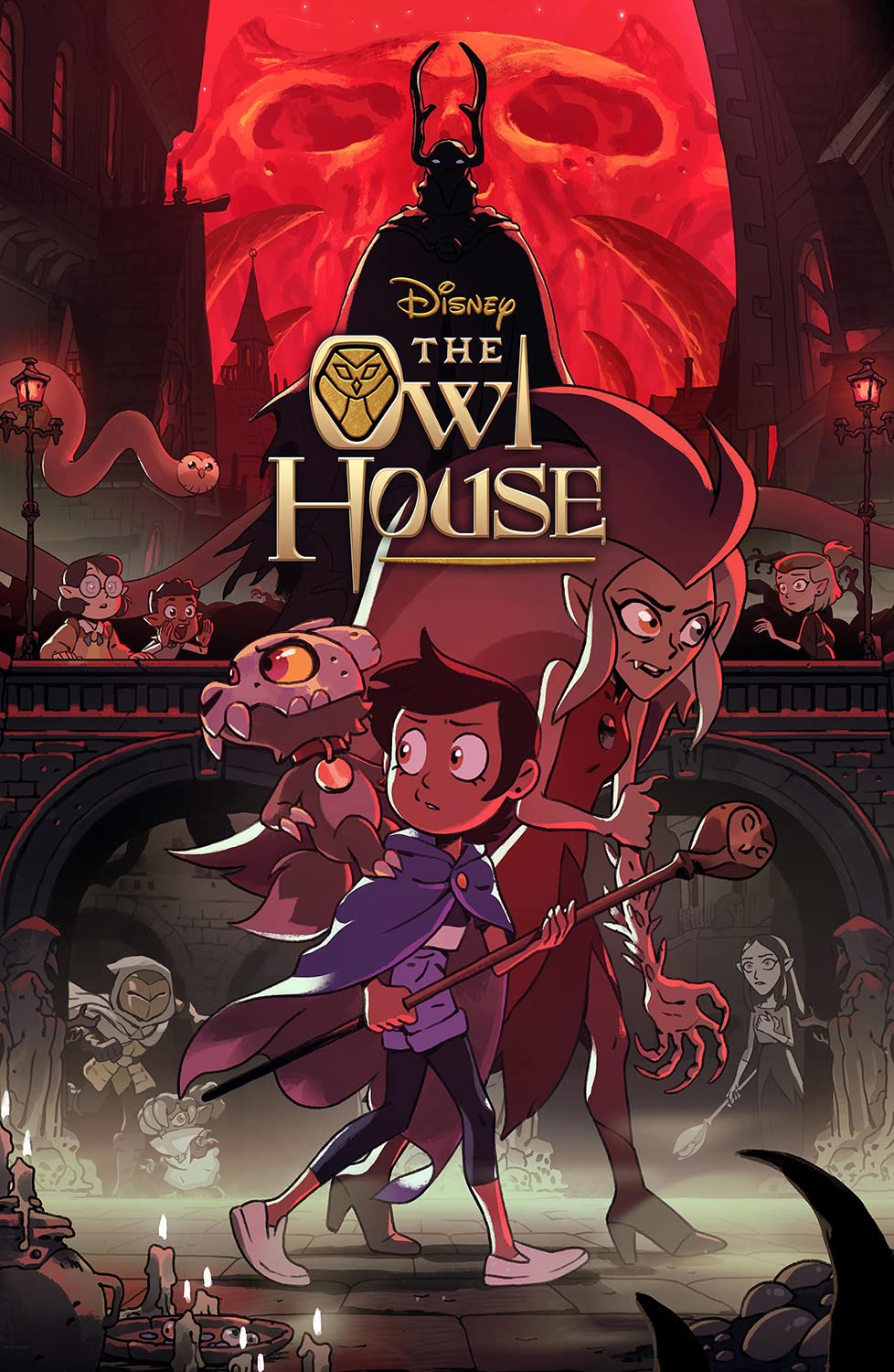 The Owl House TV Series Poster Unframed Wall Art Gifts Decor 11x17