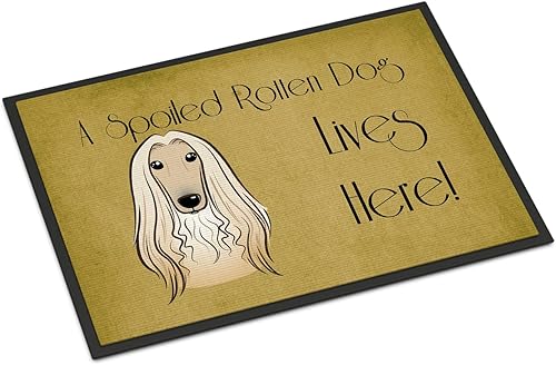 Miniatura 76 de Caroline's Treasures BB1449JMAT - Tapete de bienvenida de carlino negro, 24 x 36 pulgadas, tapete azul para puerta delantera, para interiores