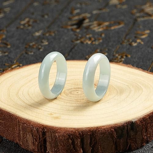 Miniatura 4 de Natural Jade Rings, Genuine, Good Luck Gifts