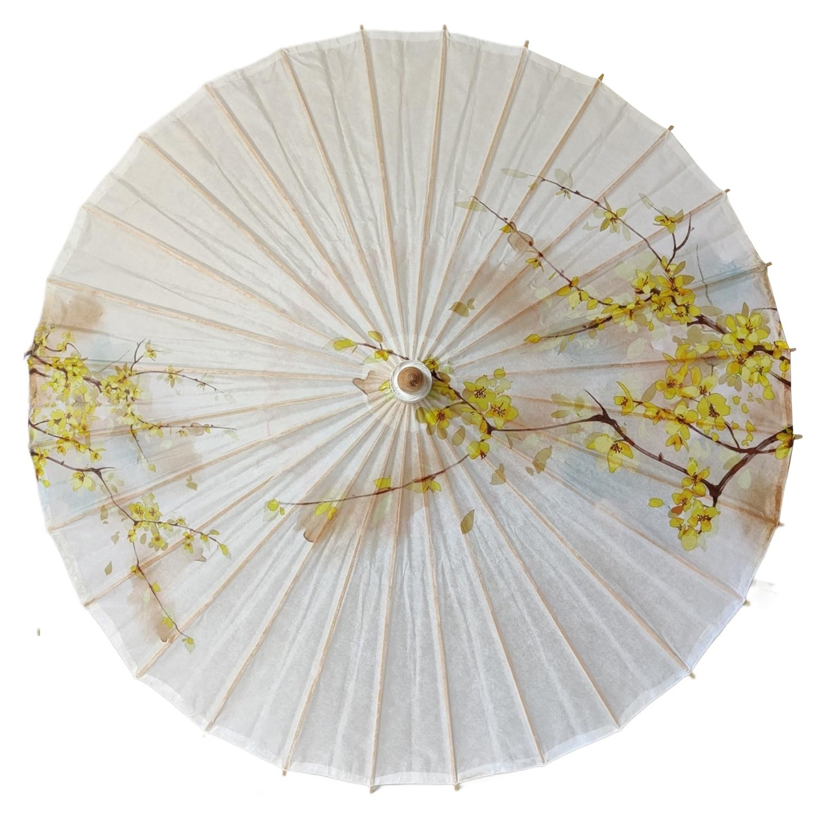 Ombrello di carta for spettacoli asiatici | Parasole in carta da 100 cm e accessorio for spettacoli: danza e fotografia