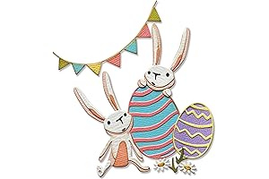 Tim Holtz Easter Thinlits Die Set for Sizzix: Celebrating the Joy of Spring