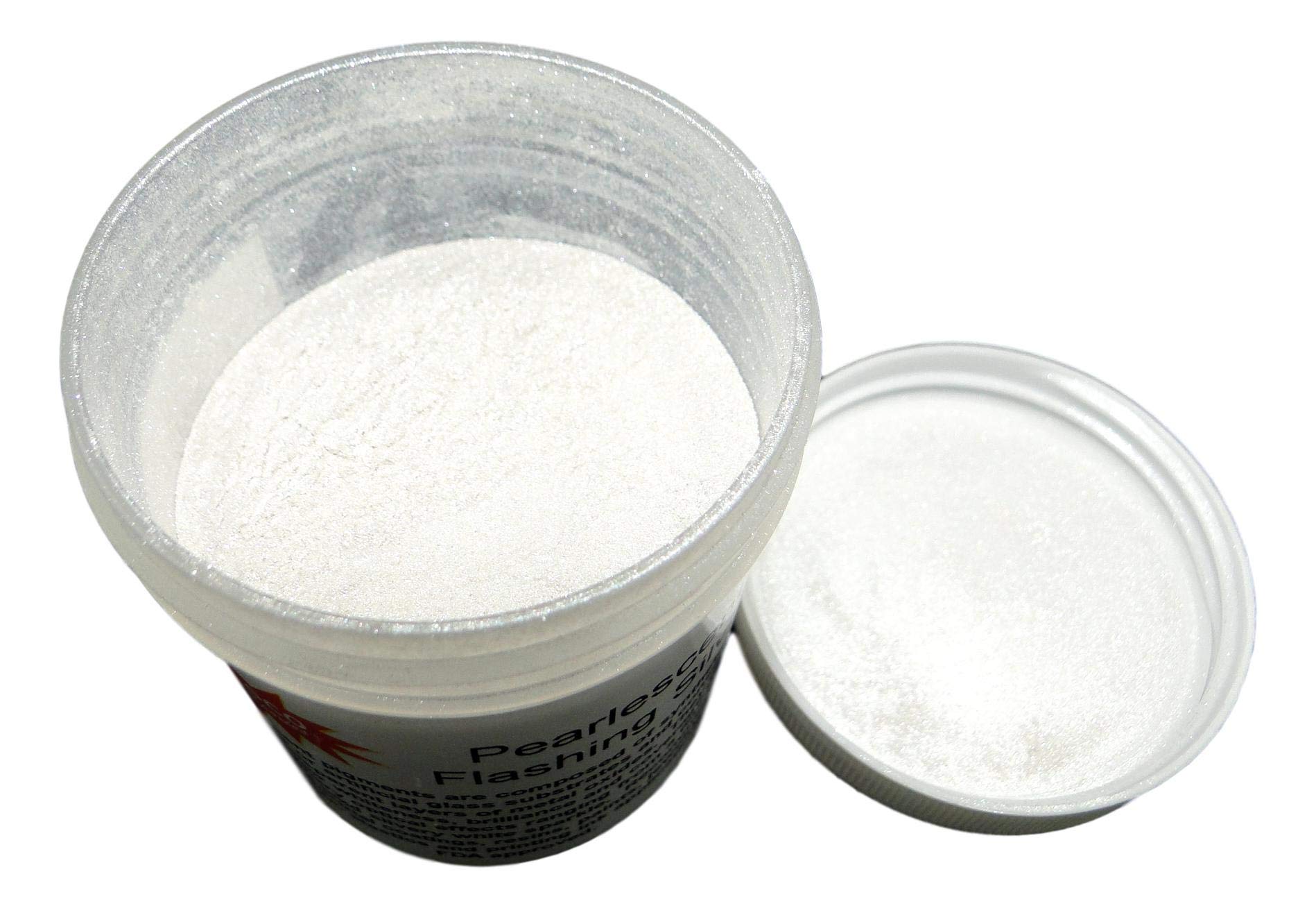 Fasco Epoxies Pearlescent Flashing Silver Powder Pigment
