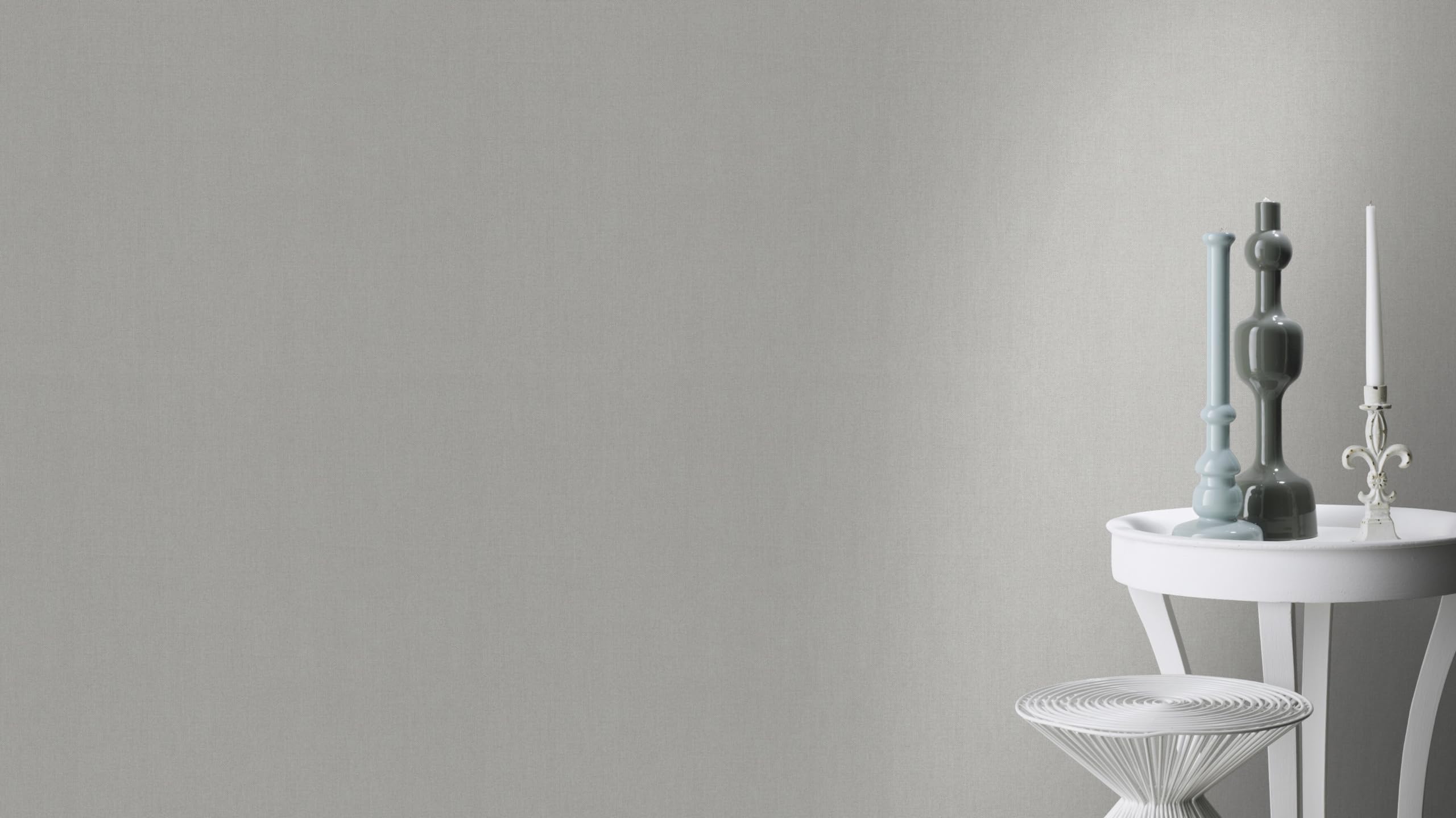 Rasch Wallpaper 633733 - Plain Non-Woven Wallpaper in Grey from The Color Your Life Collection - 10.05 m x 0.53 m (L x W) - Image 4