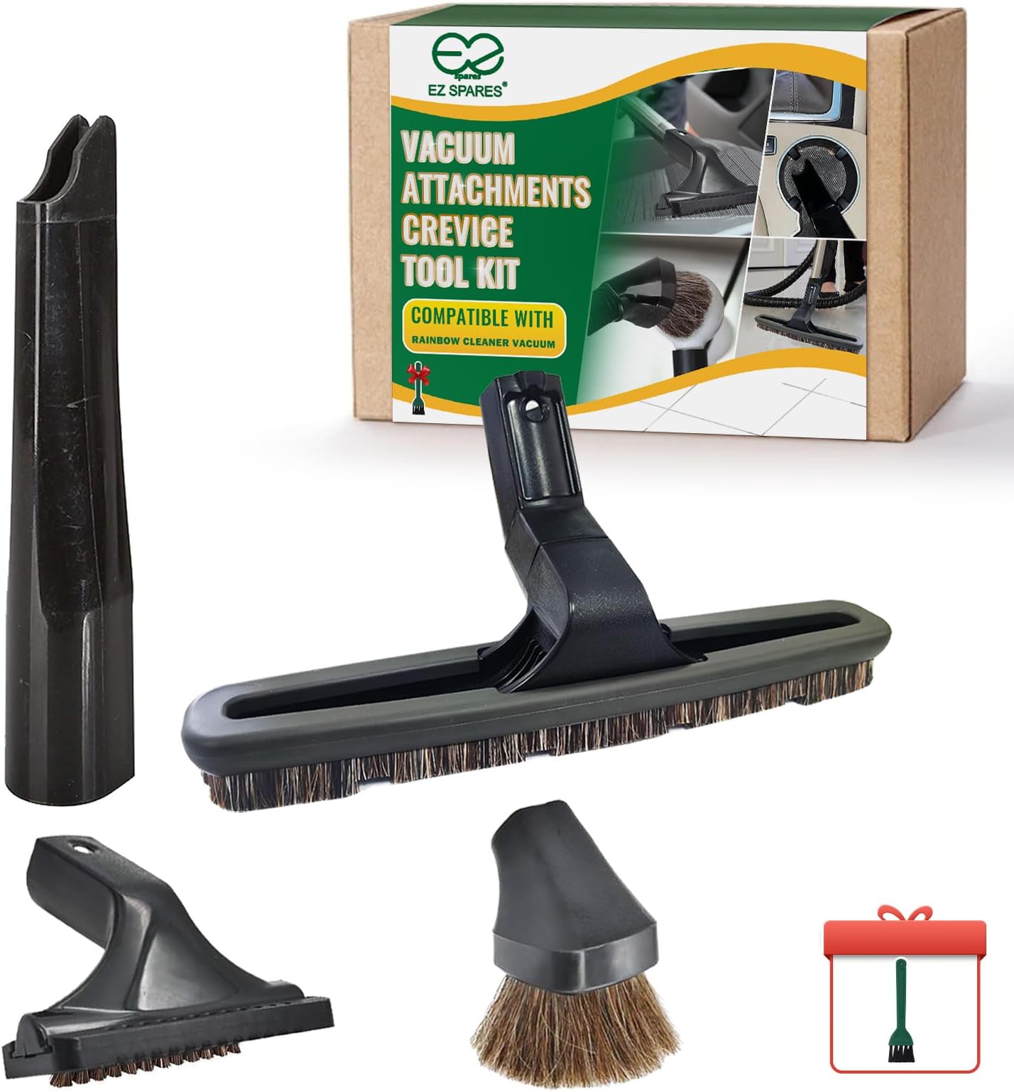 4Pcs Replacements for Rainbow Crevice ToolDusting Floor BrushCleaning Wand AccessoriesRainbow Vacuum Attachments