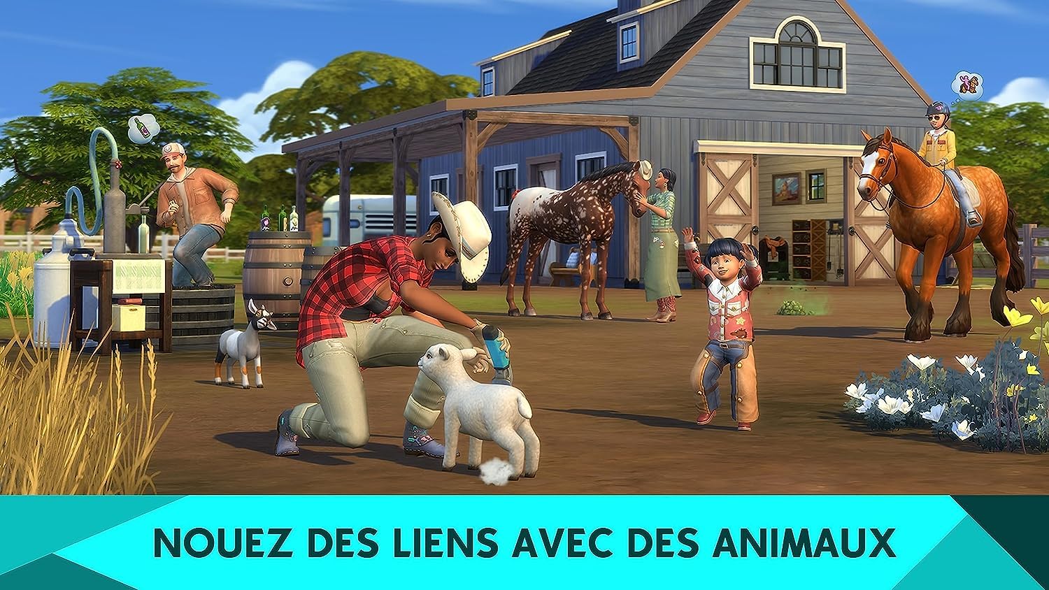 The Sims 4: Horse Ranch Expansion Pack | Xbox One/Series X|S - Code jeu à télécharger