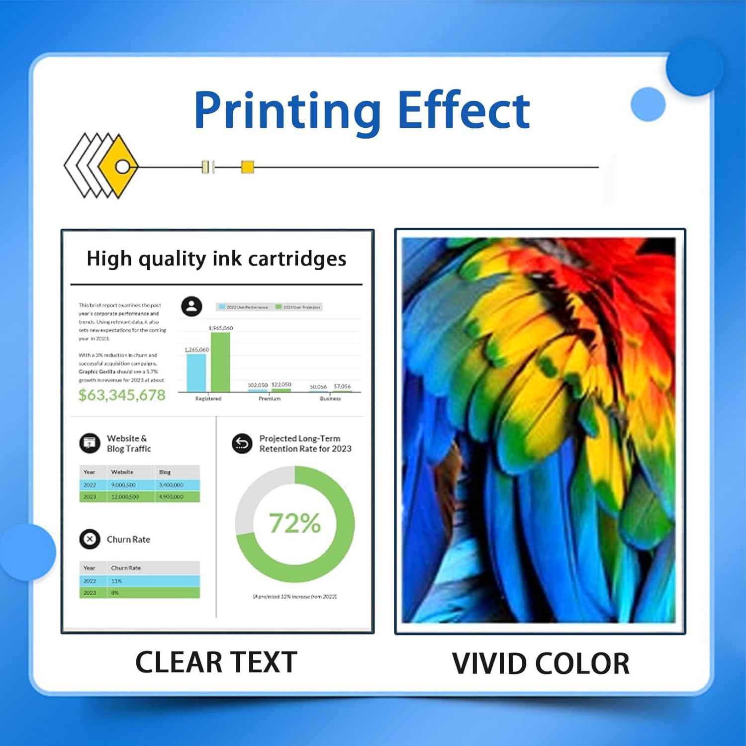 BCI-24BK Ink Cartridges Replacement,Compatible for Canon BCI-24 BK Ink Tank,Work for IP1000 IP1500 IP2000 MP110 MP130 S200 S300 S200spx MP360 MP370 MP390 Printer Black*4