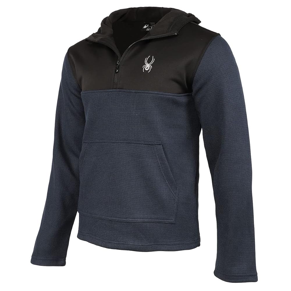 スキー Spyder Knit Panel Half Zip Pullover スキー Spyder Knit Panel Half Zip Pullover Amazon.com