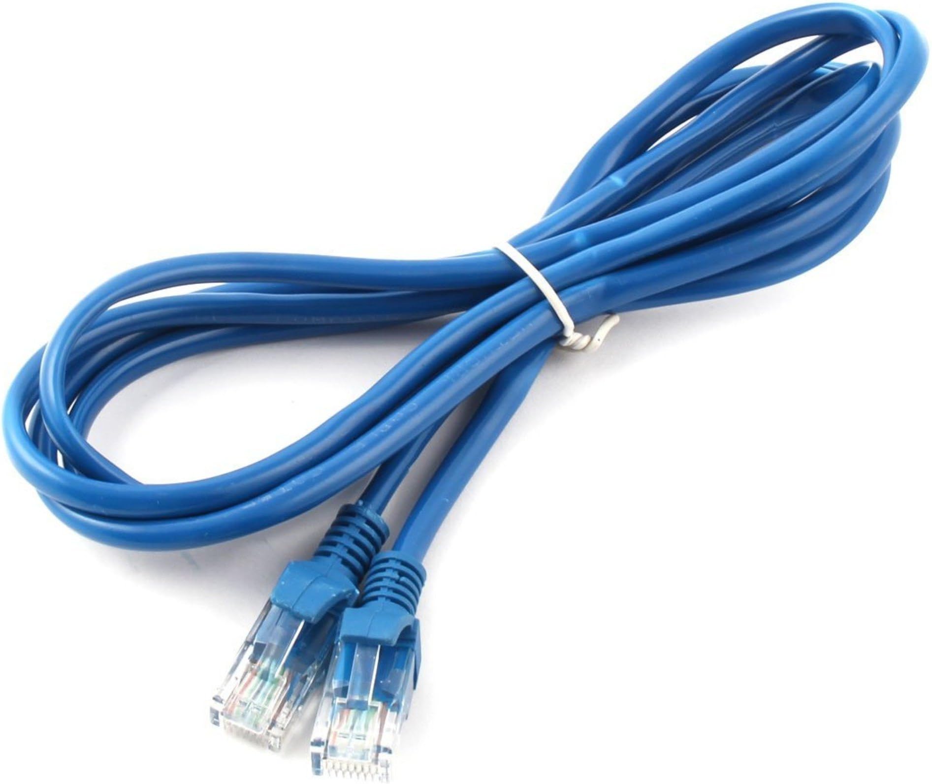 Sponsored Ad - PremiumAV 1.5 Meter Ethernet Router Patch Cable Blue – Cat6 Network LAN Cord for Modems, Switches, PCs, Gaming, High-Speed Gigabit Data Transfer, Durable Flexible Design