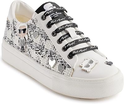 Tenis Karl Lagerfeld Cate Pins - Lace Up Nuevos Originales | Meses Sin