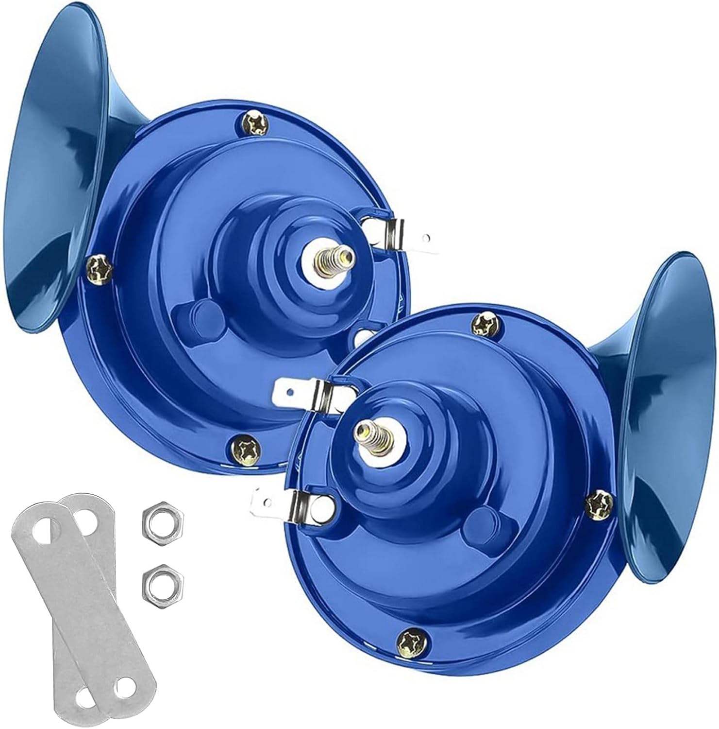 300DB Super Loud Train Horns For Truck, 2pcs 12V Car Horn