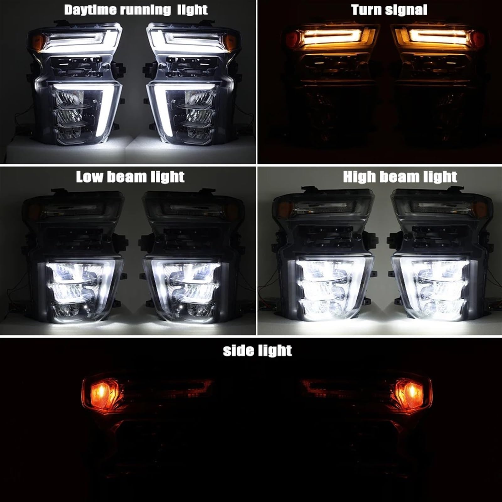 Indicatori di direzione Fari A LED Per Chevrolet Per Silverado 2500 2020 2021 2022 2023 Fari Alogeni Con Indicatori Di Direzione DRL Luce Diurna Accessori Per Auto Indicatore di Direzione Retrovisore(