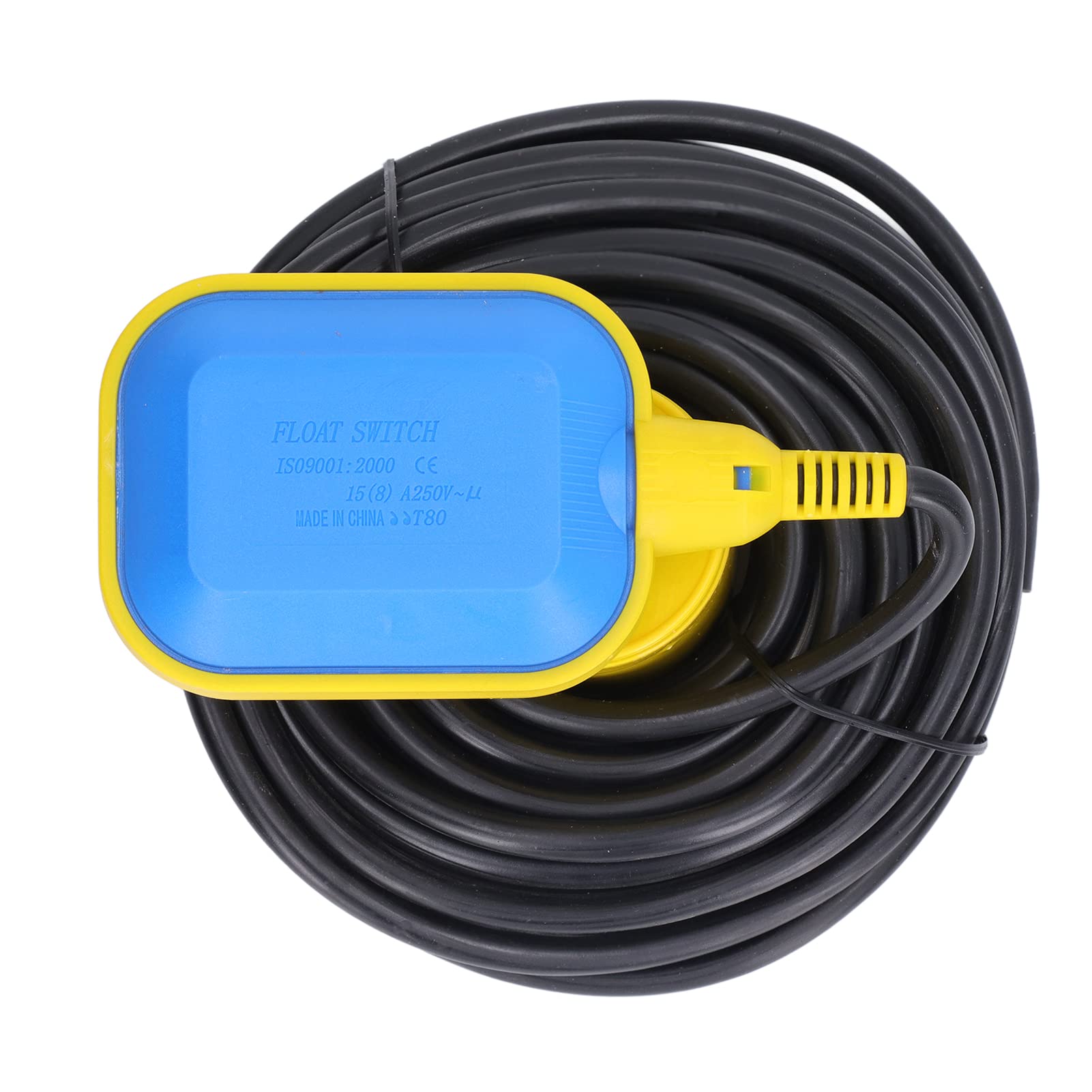 Interruptor de Flotador Controlador de Nivel de Agua Material Premium a Prueba de Fugas para Sumidero de Aceite de Piscina Respetuoso con el Medio Ambiente