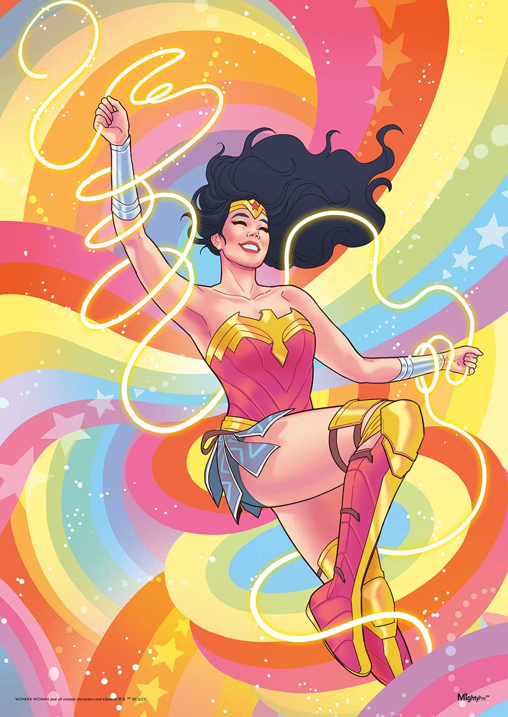 Amazon.com: MIGHTYPRINT DC Comics Justice League 17 x 24 Wall Art
