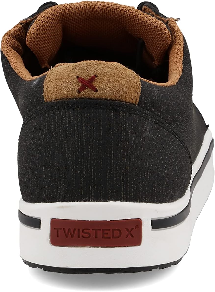 Twisted X Men's Work Kicks, Round Toe, Black, 10.5 M - Image 3