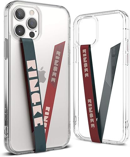 Ringke Correa De Banda Delgada, Soportes De Correa De Teléfono De Microfibra Para La Caja De Smartphone - Amarillo Neón